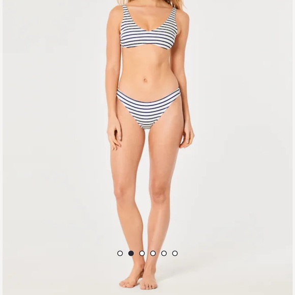 NWT Hollister Ribbed Bikini Top - Picture 2 of 6